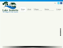 Tablet Screenshot of ljvillages.com